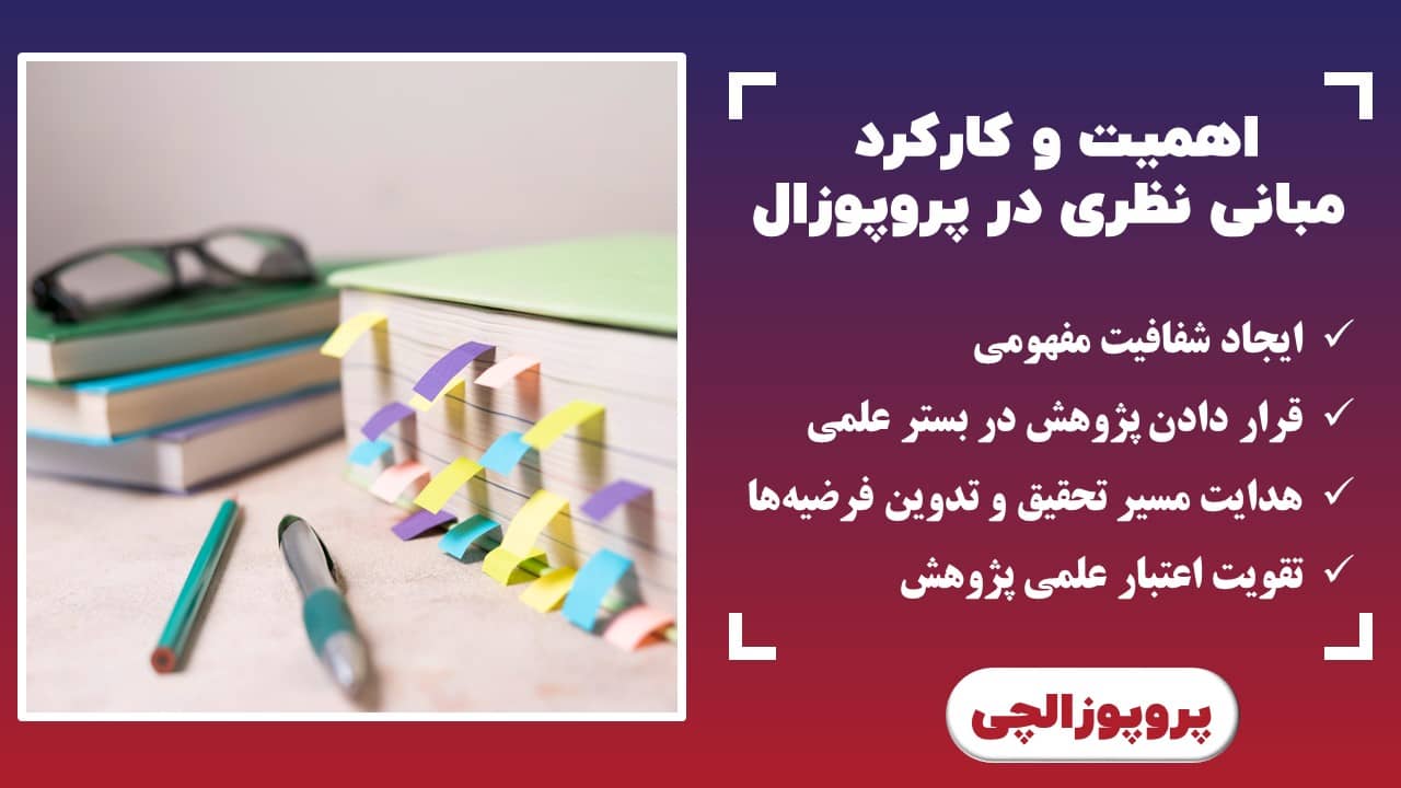اهمیت و کارکرد مبانی نظری در پروپوزال